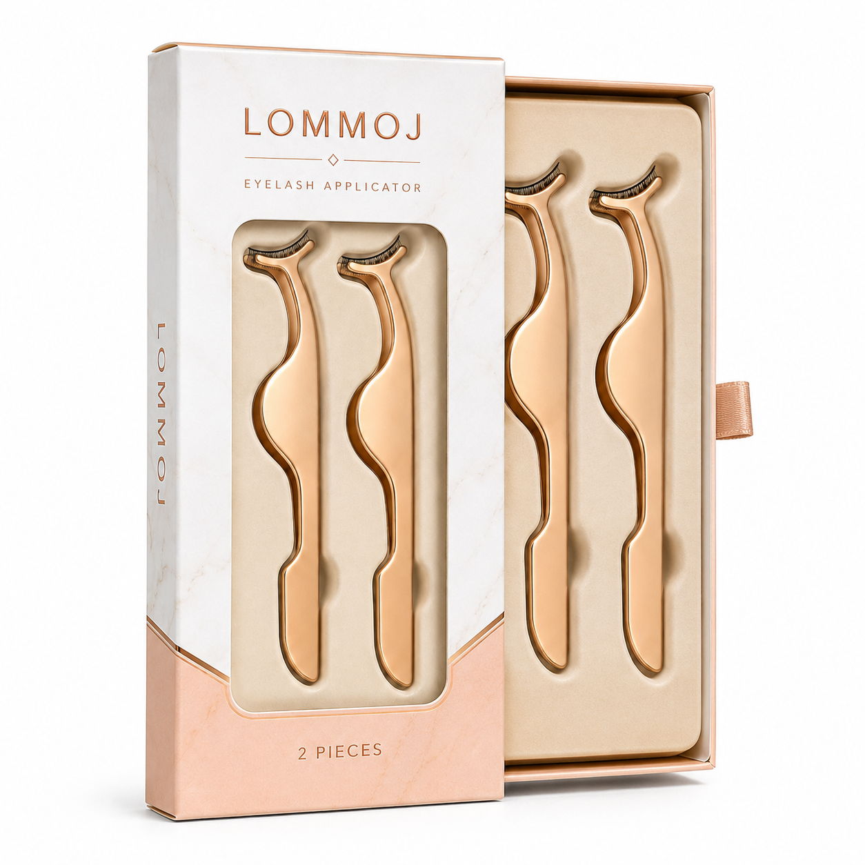 LOMMOJ Eyelash Applicator for False Eyelashes & Lash Extensions