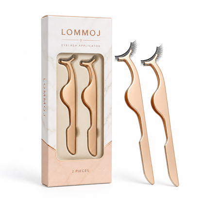 LOMMOJ Eyelash Applicator for False Eyelashes & Lash Extensions
